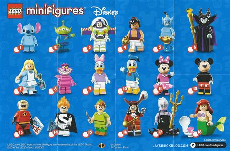 lego disney series 1 box distribution|lego disney minifigures review.